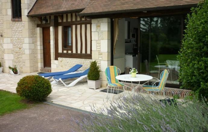 Les Hibiscus Villa Онфльор Екстериор снимка